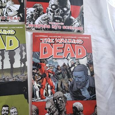 Walking Dead books Lot