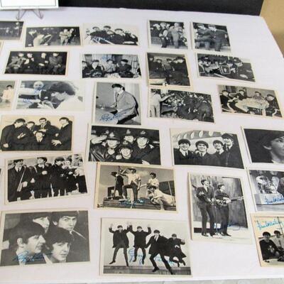 Lot of Vintage Beatles Cards, 3rd Series #116-165, Some Have Printed Signatures on Them, Read Description