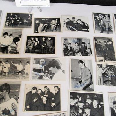 Lot of Vintage Beatles Cards, 3rd Series #116-165, Some Have Printed Signatures on Them, Read Description