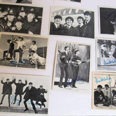Lot of Vintage Beatles Cards, 3rd Series #116-165, Some Have Printed Signatures on Them, Read Description