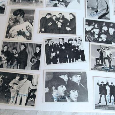 Lot of Vintage Beatles Cards, 3rd Series #116-165, Some Have Printed Signatures on Them, Read Description