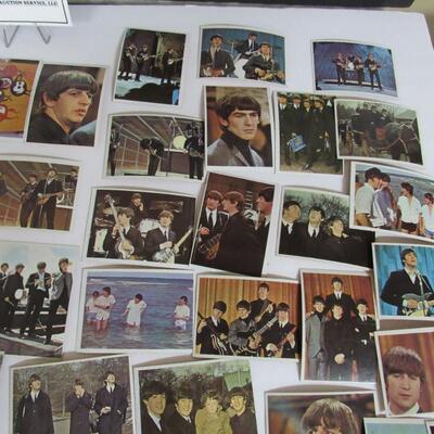 Lot of Vintage Colored Beatles Cards, Read Description