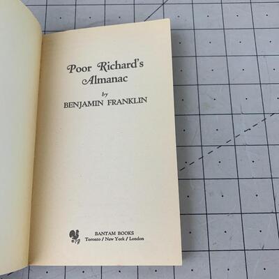 #14 Poor Richards Almanac By Benjamin Franklin -Paperback