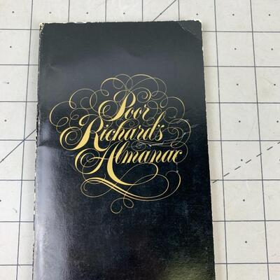 #14 Poor Richards Almanac By Benjamin Franklin -Paperback