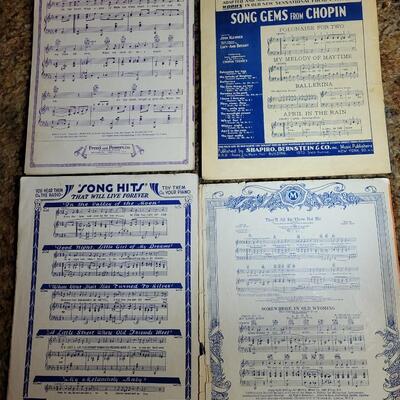 Sheet music lot 2
