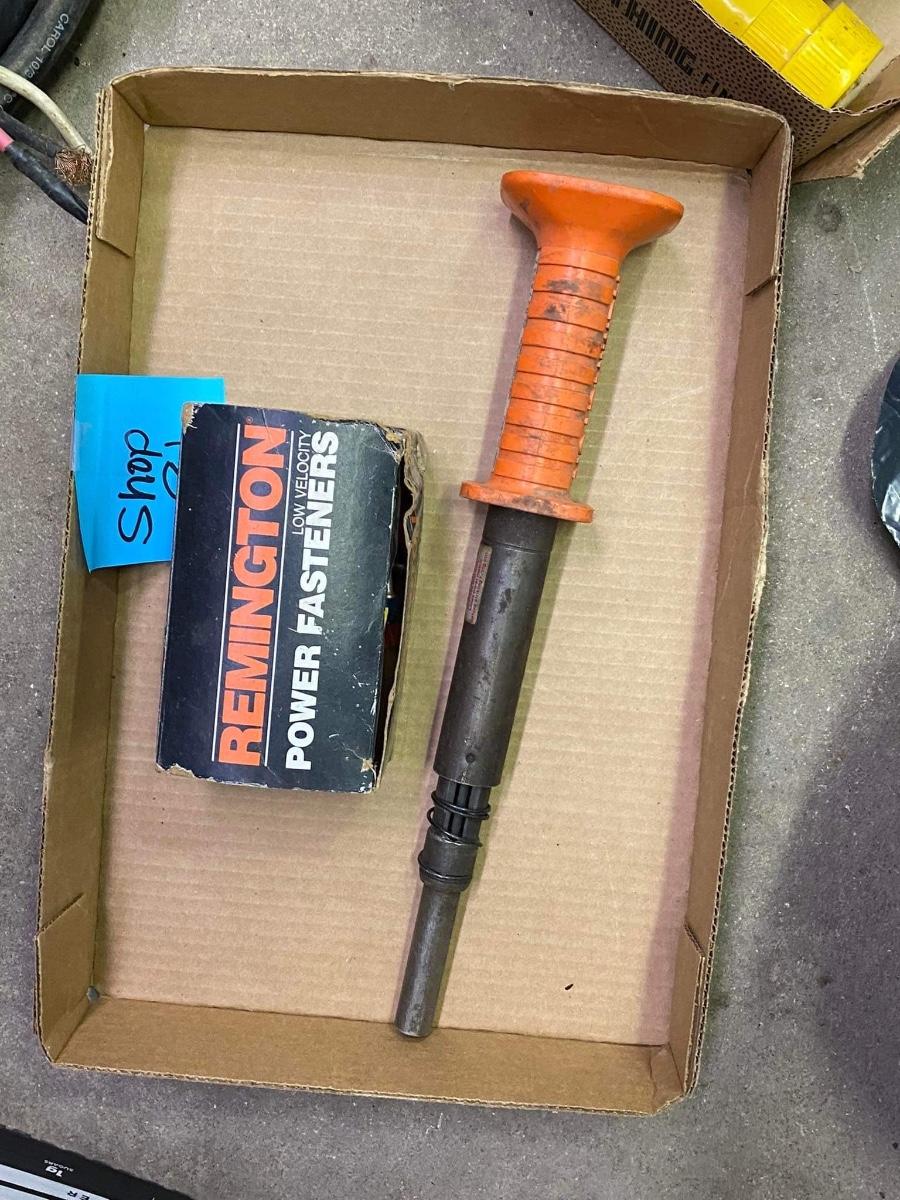 SHP81 Remington powder actuated tool, Remington power fasteners