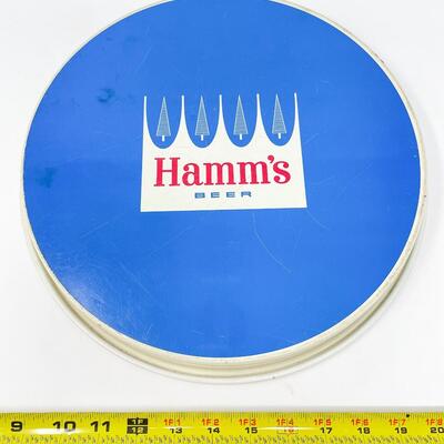 VINTAGE 13â€ HAMMâ€™S BEER METAL TRAY