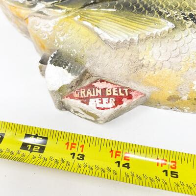 VINTAGE GRAIN BELT BEER FISH DECOR