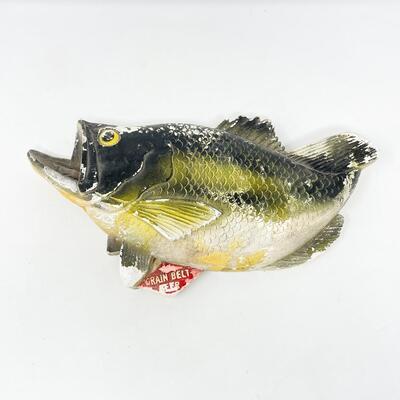 VINTAGE GRAIN BELT BEER FISH DECOR