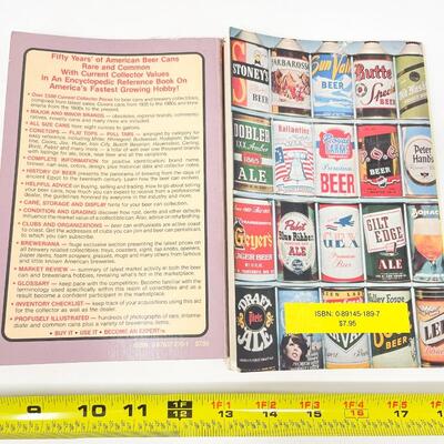 80S GUIDES TO BEER CANS BOOK LOT