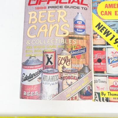 80S GUIDES TO BEER CANS BOOK LOT