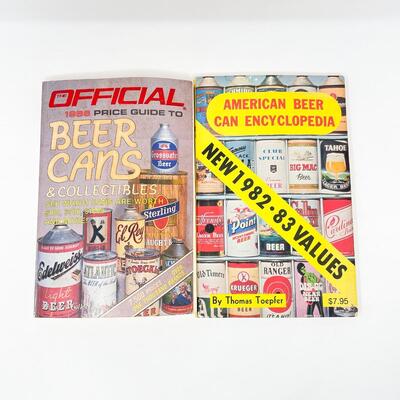 80S GUIDES TO BEER CANS BOOK LOT