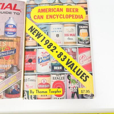 80S GUIDES TO BEER CANS BOOK LOT