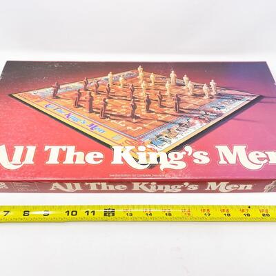 â€œALL THE KINGâ€™S MENâ€ 2 PLAYER STRATEGY BOARD GAME