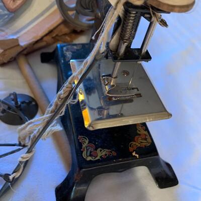 Antique Childâ€™s Sewing Machine