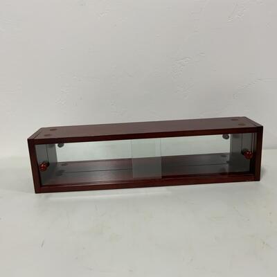 -101 B- 18 Available | Display Shelves | Cherry Wood Finish