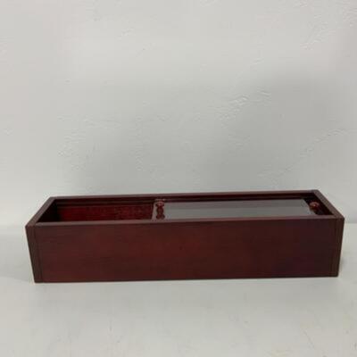 -101 B- 18 Available | Display Shelves | Cherry Wood Finish