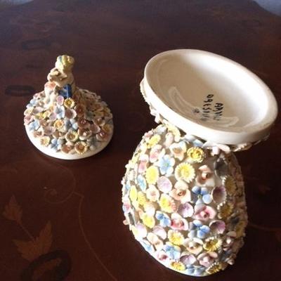 Rare Antique Large Schneeballen Vase