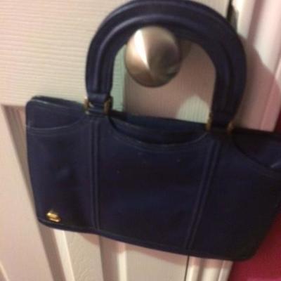 Vintage Philippe Black Genuine Leather Purse