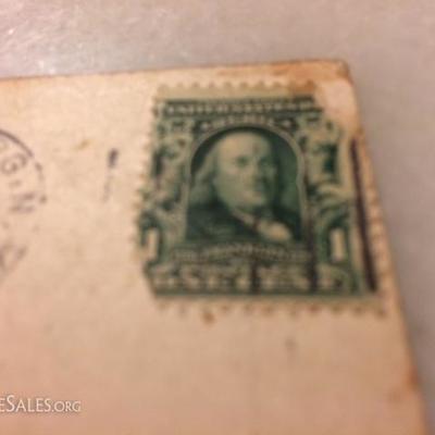 Antique Fifteen Stamps 1 cents &2 cents with envelopes