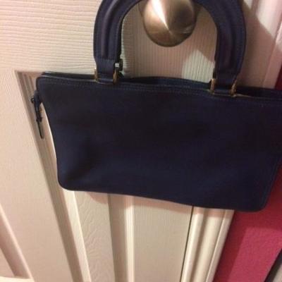 Vintage Philippe Black Genuine Leather Purse