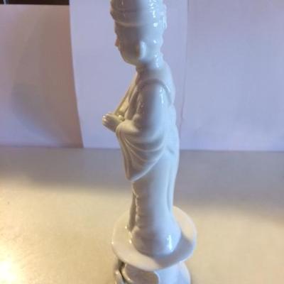 Oriental Porcelain White Figurine