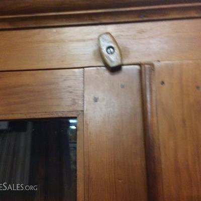 Antique Pine Primitive Cabinet