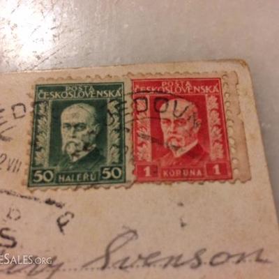 Antique Fifteen Stamps 1 cents &2 cents with envelopes