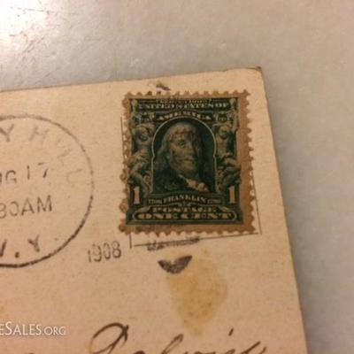 Antique Fifteen Stamps 1 cents &2 cents with envelopes