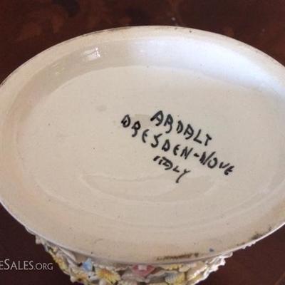 Rare Antique Large Schneeballen Vase