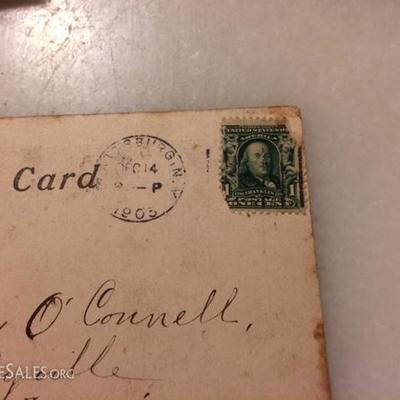 Antique Fifteen Stamps 1 cents &2 cents with envelopes