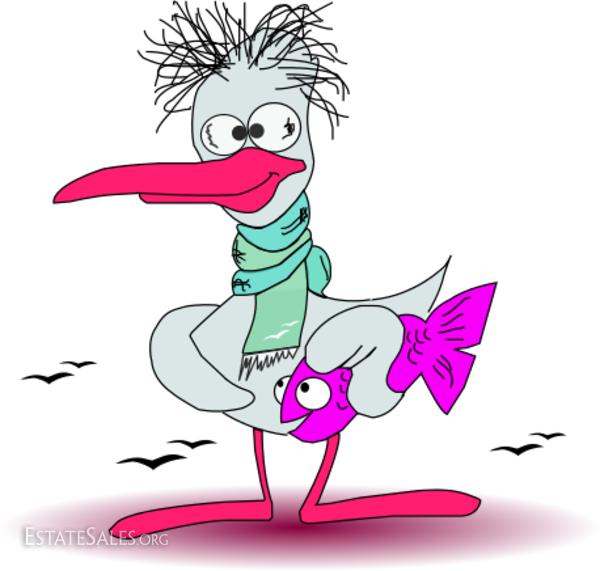 Bag of Vintage Clothing