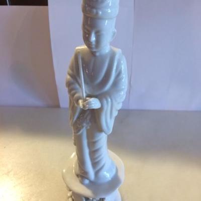 Oriental Porcelain White Figurine