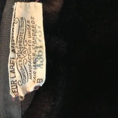 Vintage Mouton Thick Plush Shearling Fur Coat