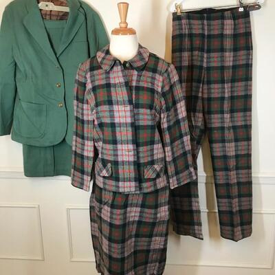 Lot of womens vintage clothes, sets 1950's - 1960's