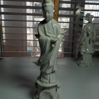 Chinese woman figurine