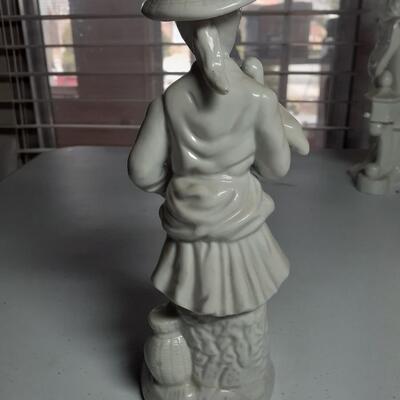 8in. Chinese man with bird