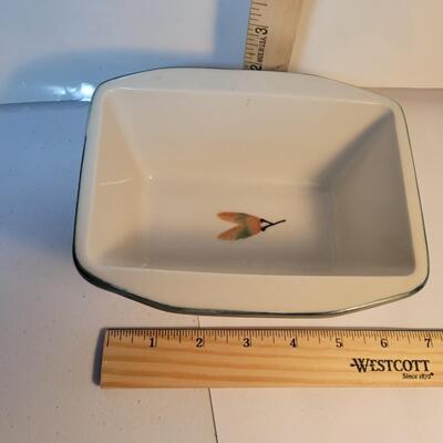 Cute mini loaf ceramic dish