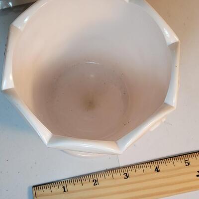 Napco ceramic pink glass