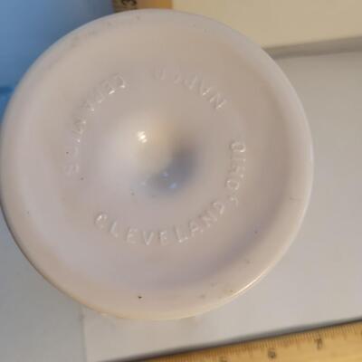 Napco ceramic pink glass