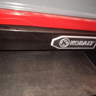 ts2870 3 Kobalt stackable table top tool box with key