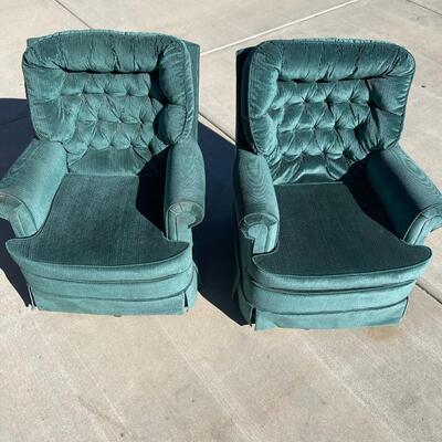 Vintage swivel online rocker