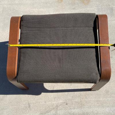 Cloth & Wooden Ottoman