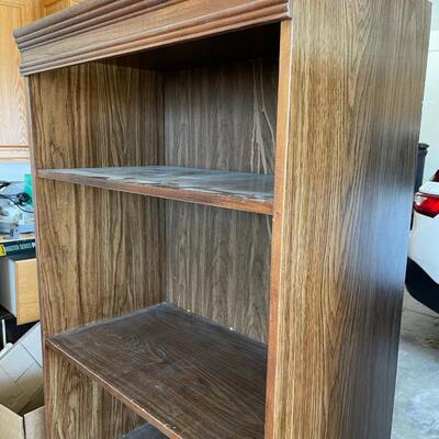 Wooden Bookecase w/ Adjustable Shelves