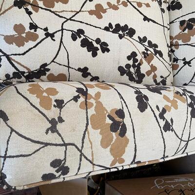 Floral Accent Chair