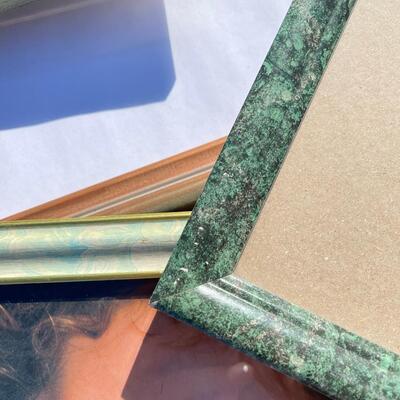 Various Size Green Frames