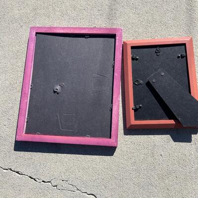 Various Sized Pink Frames