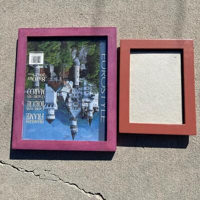 Various Sized Pink Frames