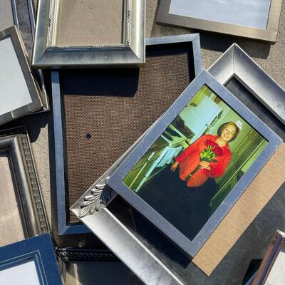 Large Collection of Silver Toned Frames
