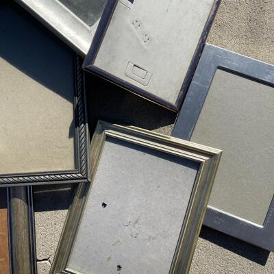 Large Collection of Silver Toned Frames